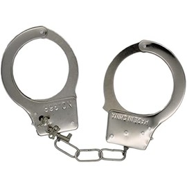 Cherry-on-Top Fancy Dress Metal Handcuffs Ideal for Fancy Dress and Police Dress Up
