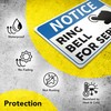 2 PC Ring Bell for Service Signs - 7x10 inches