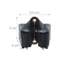 Relaxdays 20 x Tool Holder Rubber Roller Clamp Universal Broom