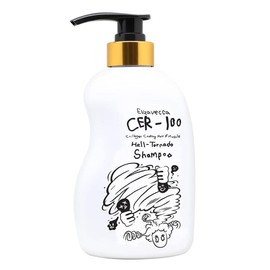 Elizavecca CER-100 Collagen Coating Hair A+ Muscle Hell-Tornado Shampoo 500ml - Hair Shampoo for Oily Scalp- Cleanser Cleansing