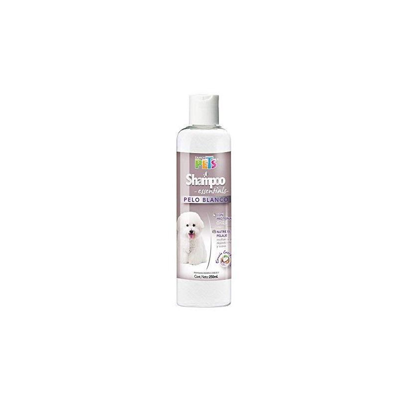 Fancy Pets Essentials Shampoo para Pelo Blanco de Perro con