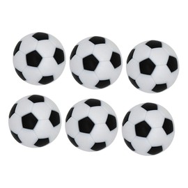 BESPORTBLE 6Pcs Mini Foosball Balls Table Soccer Replacement Footballs for Standard Foosball Games Lightweight Design for Family Fun