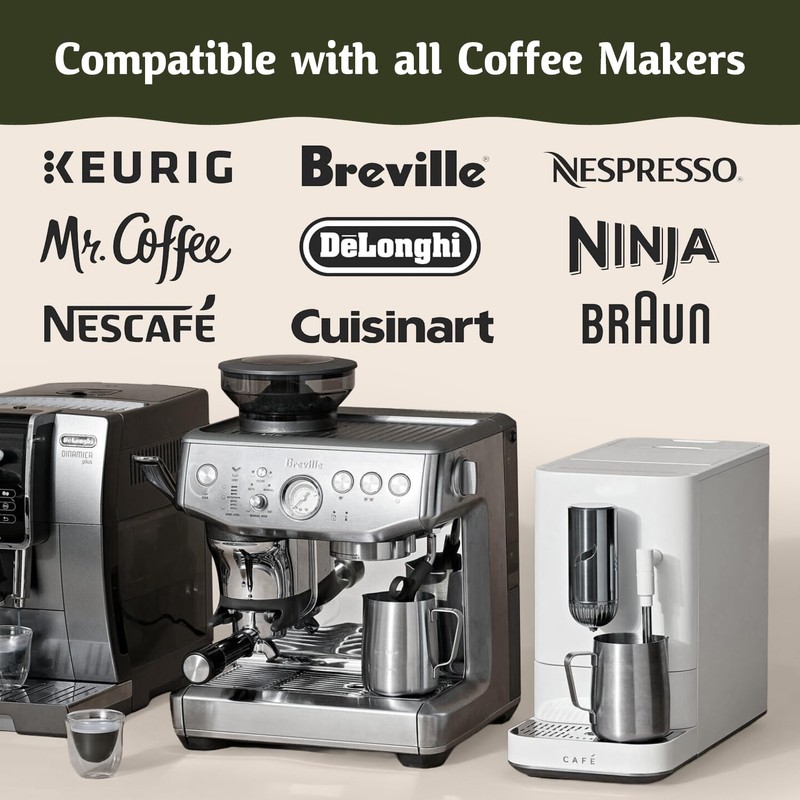 Descaling Solution (10 Uses) Delonghi Keurig Nespresso Coffee Machine Cleaner