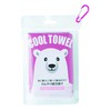 Cool and Comfortable Cool Towel, Polar Bear, Pink