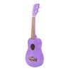 Kala Brand Music Co. Makala Shark, 4-String Ukulele, Right, Purple,
