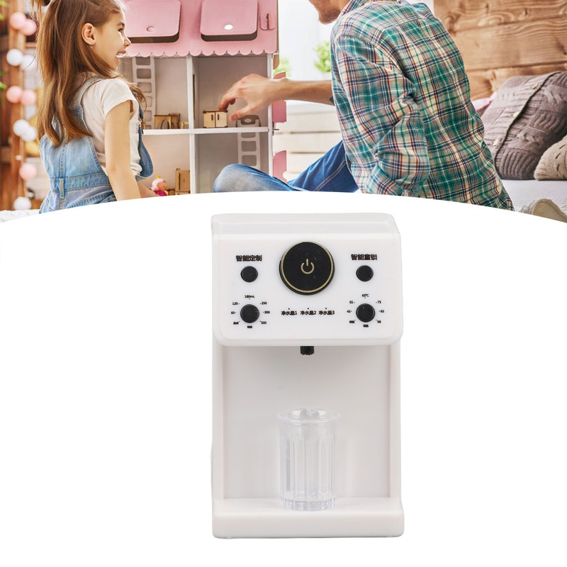 Dollhouse Water Dispenser Model Multipurpose Miniature Water Dispenser Toy for