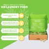 Greenseedz Eco Friendly Laundry Detergent Pods, 128 Pacs, Powerful Stain