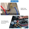 Valve Core Remover Installer Tool & HVAC Service Wrench Set