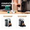 Stainless Steel Coffee Pods Adapter Converter Holder Compatible with Delonghi-ENV135,
