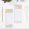 Knock Knock 1-Count Today's List Make-a-List Pad - Daily Planner