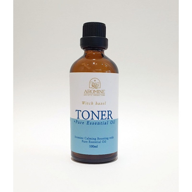 아로마인 퓨어 위치하젤 2층상 카밍 부스팅 토너 100ml Aromain Pure