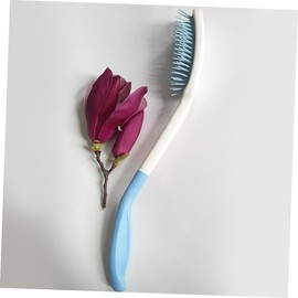 TOVINANNA Long Handle Hair Comb Set of 2 Curved Plastic Dandruff Comb for Elderly Wet/dry Hair