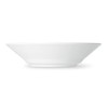 Royal Copenhagen 1061054 White Fluted Half Lace Deep Plate, Deep