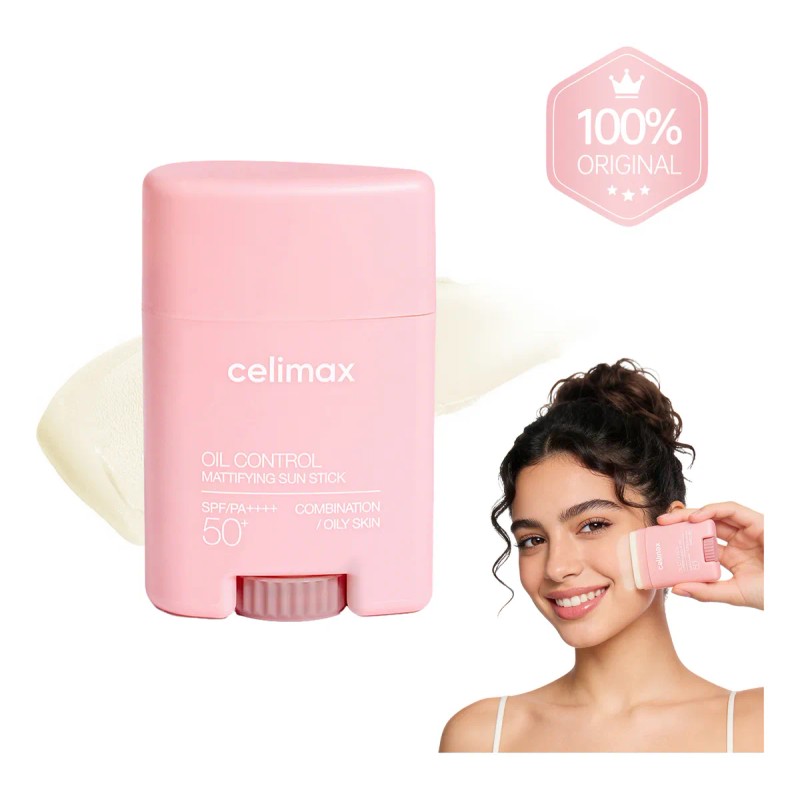 Celimax Oil Control Sun Stick Spf50+ Matte Hidratante 20g