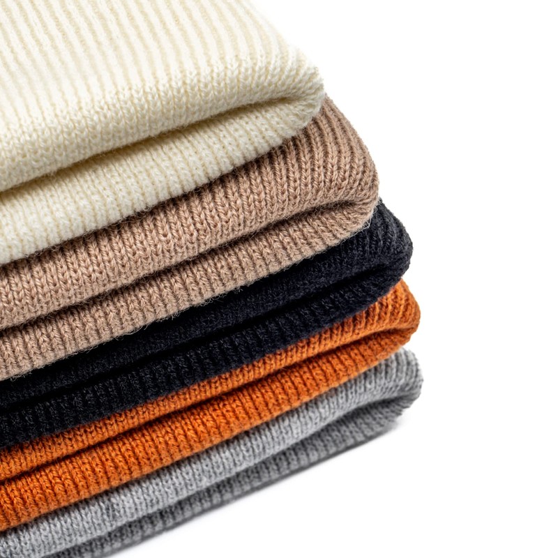 SEASHELL Merino Wool Beanie (Grey)