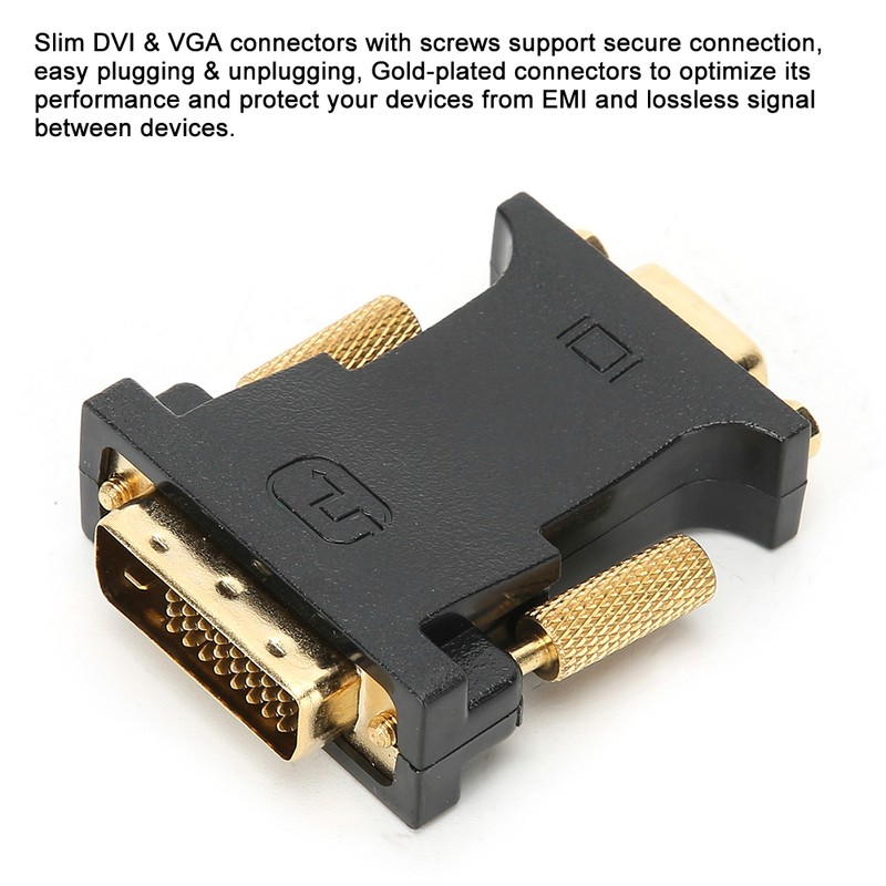 E0401 DVII 24+1 Male to VGA Female Dual Channel with