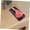 Abaodam 2Sets Realistic Fake Steak Model Lifelike Meat Decor for