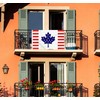 3×5 FT Canada American Flag, Large 100D Canadian USA National