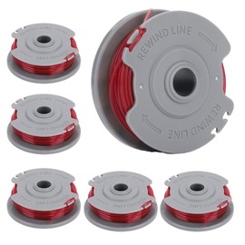 Moritale Thread Spools for Gardena 5306-20 Art 8844 8845 TurboTrimmer SmallCut 300 Grass Trimmer Thread Cutter Replacement Spool (6 Pieces)