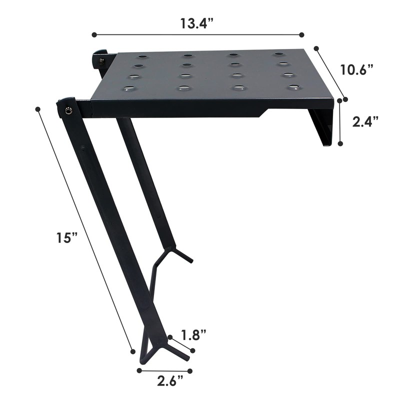 TooCust Ladder Platform Accessories - Anti-Slip Extension Ladder Work Platform