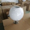 OSALADI 200MM Led Solar Post Light Outdoor Round Ball Landscape