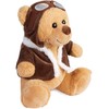 BRUBAKER Teddy Bear Pilot with Aviator Glasses and Pilot Outfit