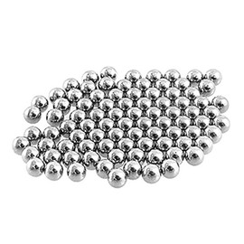 sourcing map 72pcs Replacement Parts 4mm Diameter Bike Steel Ball Bearing