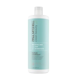 Paul Mitchell Clean Beauty Hydrate Conditioner, Acondicionador Intensamente Nutritivo, Mejora la Manejabilidad, Para Cabello Seco, 1 Litro