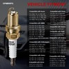 GPMMWPG Iridium Spark Plug 7092, BKR6EGP Compatible with Camry Solara