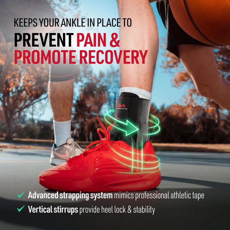 McDavid Ankle Brace Ultralight for Sprained Ankle, Figure 8 Ankle