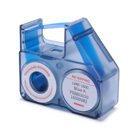 NIIMBOT B18 Compatible Label Tape, Replacement Refill Tapes for Thermal Transfer Label Printer, Readable Printing, Durable, No Fading, Up to 16 Meters (Blue)