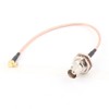 BNC Female to MCX Male Right Angle Adapter RG316 Coaxial
