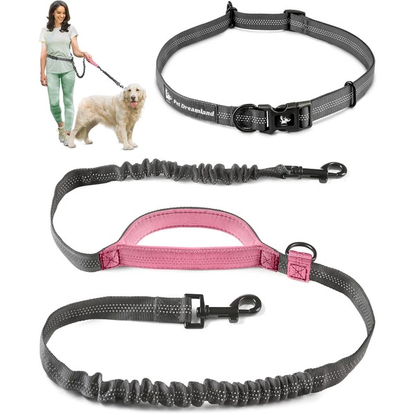 Hands Free Dog Leash for Running, Walking, Hiking, Cycling and