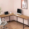 MAIDERN (47” + 47”) x 15.7” L Shaped Corner Desk