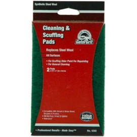 7324 Cleaning & Stripping Synthetic Steel Wool, 3-7/8 x 6-in., 2-Pk. - Quantity 5
