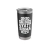 Ohio Skibidi Gyatt Sigma Rizz Funny Meme Vintage Birthday Stainless