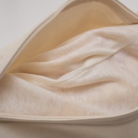 Herb Cushion 30 x 20 cm, Organic Cover Natural + Organic Natural Inlet, Scented Cushion, 8 Herb Cushions with Sage, Anise, Chamomile, Peppermint, Thyme, Rosemary, Melissa, Lavender