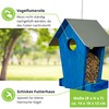 GARTENETAGE Sweden Scattered Feed Silo - Colourful Bird Feeding for