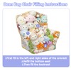 Clear Stuffed Animal Storage Chair for Kids, Extra Large Waterparoof
