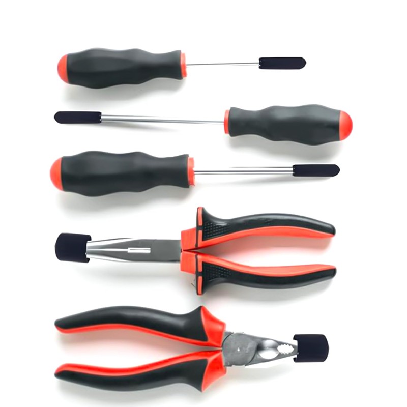 Rubber End Caps, 1/8" 1/4" 3/8" 1/2" Transparent Vinyl Cover