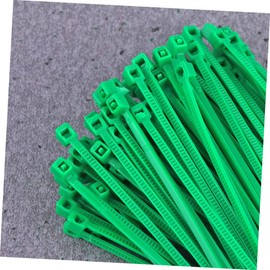ARTIBETTER 1000pcs Self Locking Nylon Cable Ties 3x100mm Green Multi Purpose Wire Fasteners for Cable Organizing and Management Ideal for Use