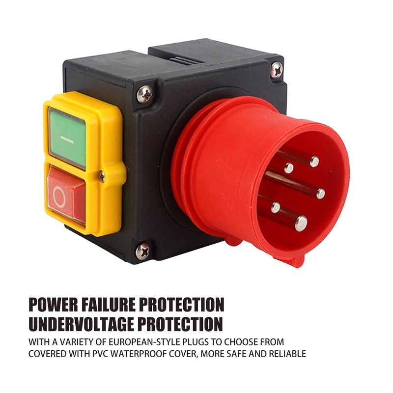 Switch/Plug Combination, KOA7 250 V, 50 Hz, 3 Phase Device