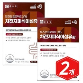 Gut Health Project 365 Psyllium Husk Dietary Fiber Pills 30 packets x 2 middle-aged seniors / 장건강 프로젝트 365 차전자피 식이섬유환 30포 x 2개 중년 시니어
