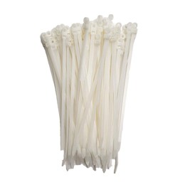ZipTie.com 12-inch Natural Screw Mount Cable Tie, 120-lb Tensile Strength, 100-Pack