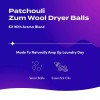 Essential Oil Wool Laundry Balls Pack of 3 Scented Dryer