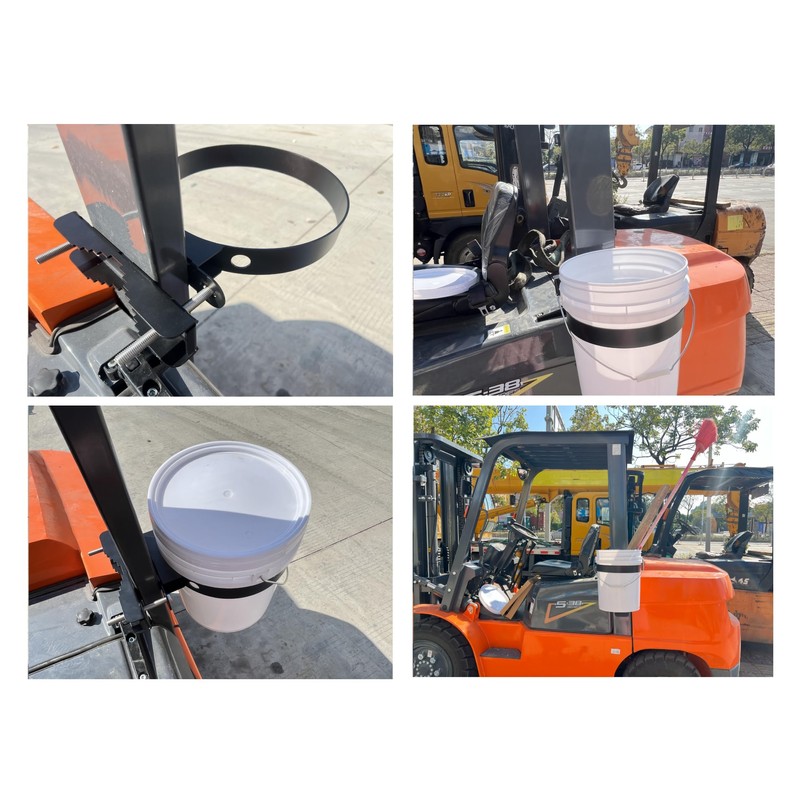 5-Gallon Bucket Holder, Can be Installed on ROPS Holder (Excluding
