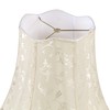 Aspen Creative 34067, Handsewn Pagoda Ivory Spider Shade, Jacquard Textured