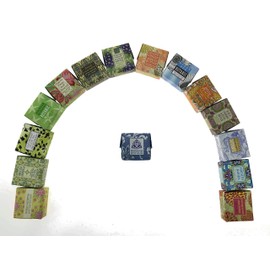 Soap Sampler Assorted 15 (1.9 oz Bar) Pack - Enriched with Shea Butter, Essential Oils, Natural Extracts (Custom Pack)