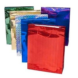 COUNTY Holographic Gift Bag Large PK12
