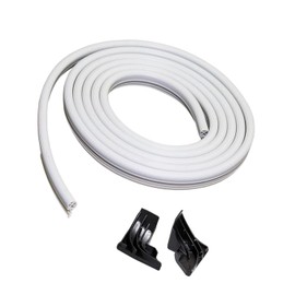 Wd08x10057 dishwasher door gasket Seal (about length 89.37in),with Right WD8X227 & Left WD8X228 Tub Corner Baffle Compatible With ge dishwasher door gasket PS958908 WD08X10014 PS263963 PS263964.